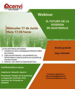 El futuro de la vivienda en Guatemala – ACENVI