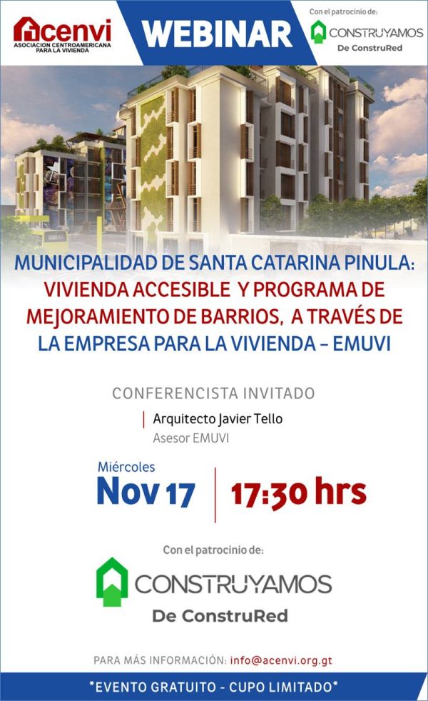 MUNICIPALIDAD DE SANTA CATARINA PINULA: VIVIENDA ACCESIBLE Y ...